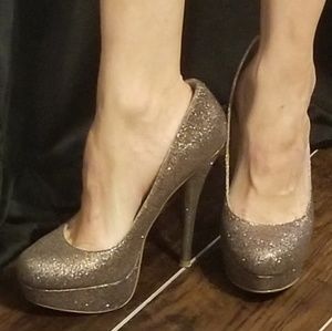 Bakers sparkly heels size 7